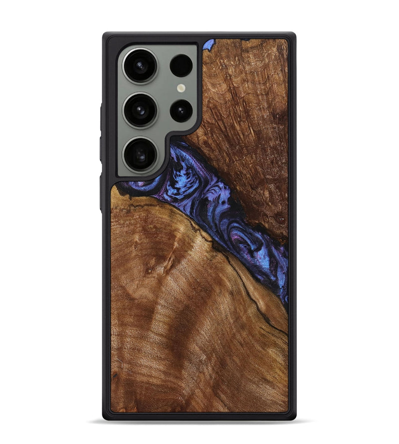 Galaxy S24 Ultra Wood+Resin Phone Case - Stanley (Purple, 719521)