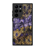 Galaxy S22 Ultra Wood+Resin Phone Case - Roy (Pattern, 719541)