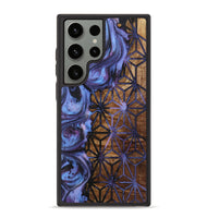 Galaxy S23 Ultra Wood+Resin Phone Case - Candace (Pattern, 719542)