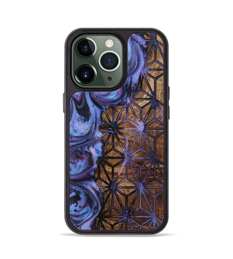 iPhone 13 Pro Wood+Resin Phone Case - Candace (Pattern, 719542)