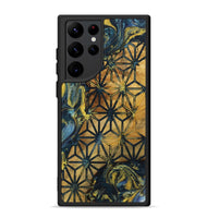 Galaxy S22 Ultra Wood+Resin Phone Case - Grover (Pattern, 719543)