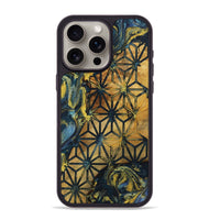 iPhone 15 Pro Max Wood+Resin Phone Case - Grover (Pattern, 719543)