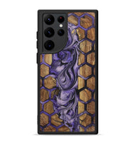 Galaxy S22 Ultra Wood+Resin Phone Case - Cadence (Pattern, 719544)