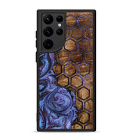 Galaxy S22 Ultra Wood+Resin Phone Case - Virginia (Pattern, 719545)