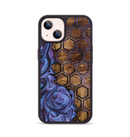 iPhone 14 Wood+Resin Phone Case - Virginia (Pattern, 719545)