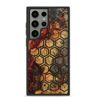 Galaxy S23 Ultra Wood+Resin Phone Case - Stacie (Pattern, 719547)