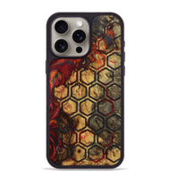 iPhone 15 Pro Max Wood+Resin Phone Case - Stacie (Pattern, 719547)