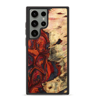 Galaxy S23 Ultra Wood+Resin Phone Case - Remington (Red, 719571)