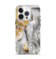 iPhone 15 Pro Wood+Resin Live Edge Phone Case - Laurence (Pattern, 719606)