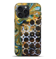 iPhone 16 Pro Max Wood+Resin Live Edge Phone Case - Orion (Pattern, 719608)