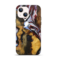 iPhone 14  Live Edge Phone Case - Aniya (Black & White, 719637)