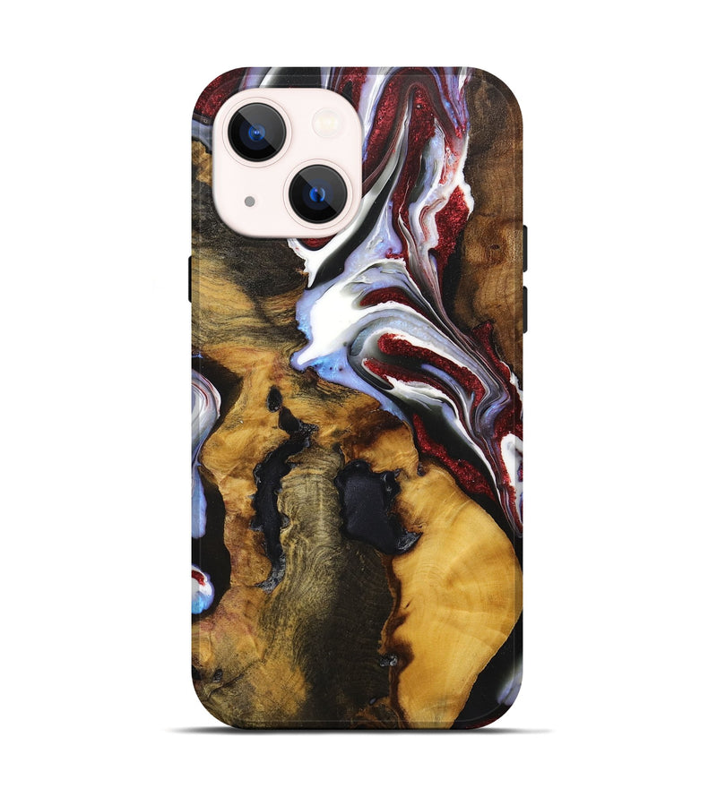 iPhone 14  Live Edge Phone Case - Aniya (Black & White, 719637)