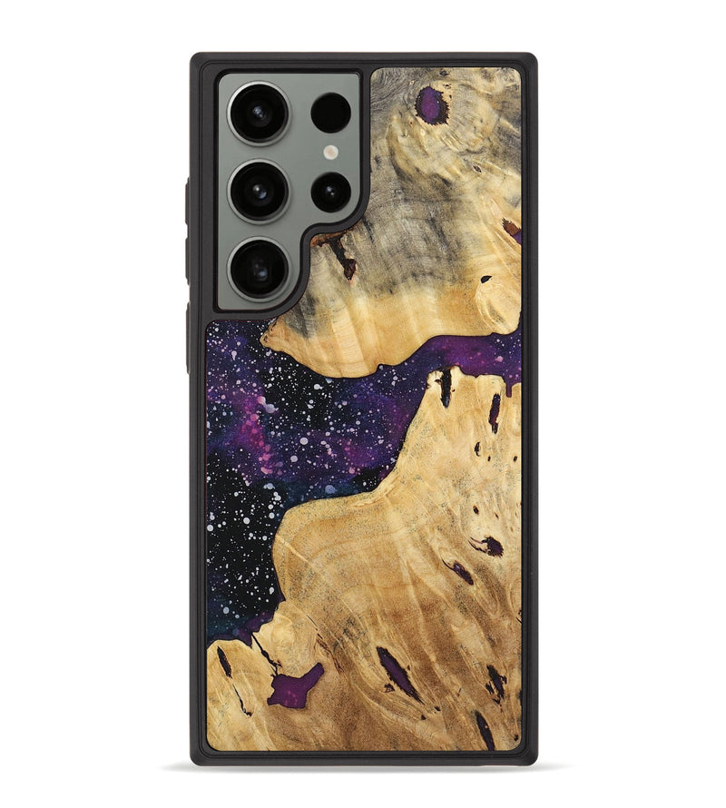 Galaxy S23 Ultra Wood+Resin Phone Case - Landyn (Cosmos, 719658)