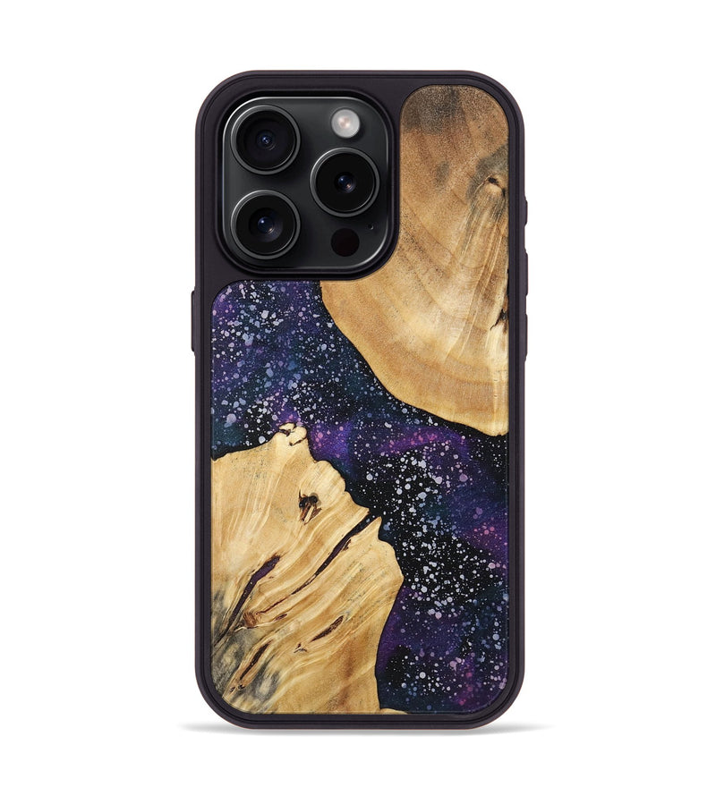 iPhone 15 Pro Wood+Resin Phone Case - Gage (Cosmos, 719715)