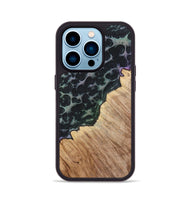 iPhone 14 Pro Wood+Resin Phone Case - Remi (Static, 719752)