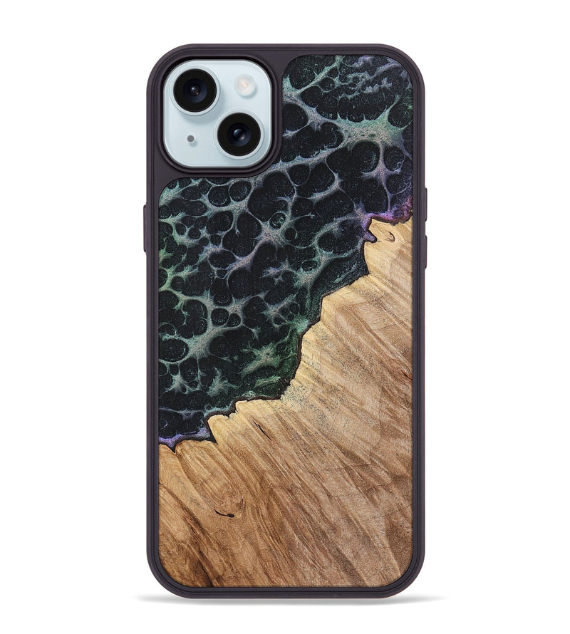 iPhone 15 Plus Wood+Resin Phone Case - Remi (Static, 719752)