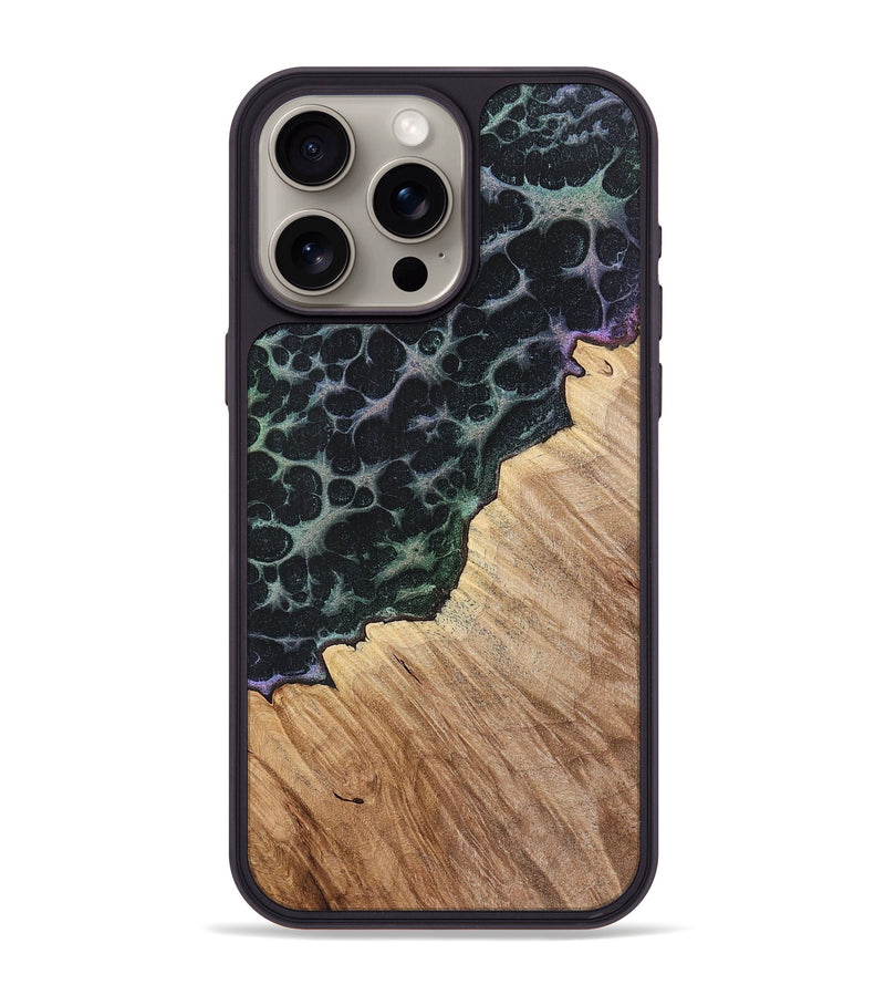 iPhone 15 Pro Max Wood+Resin Phone Case - Remi (Static, 719752)