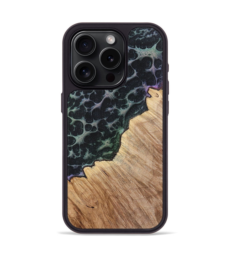 iPhone 15 Pro Wood+Resin Phone Case - Remi (Static, 719752)