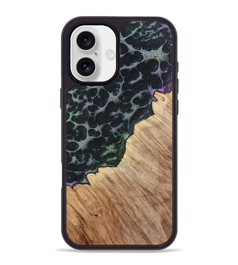 iPhone 16 Plus Wood+Resin Phone Case - Remi (Static, 719752)