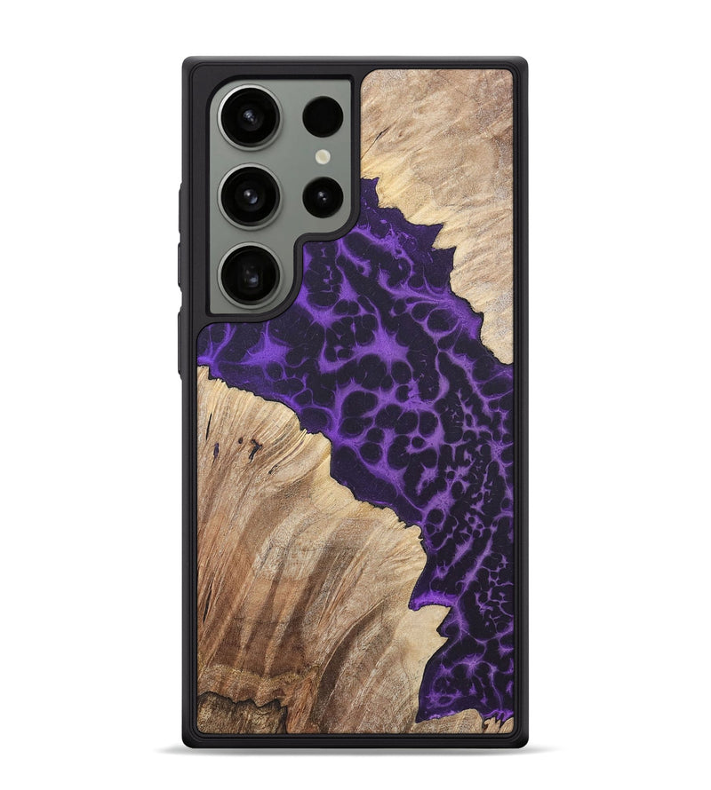 Galaxy S24 Ultra Wood+Resin Phone Case - Leroy (Static, 719754)