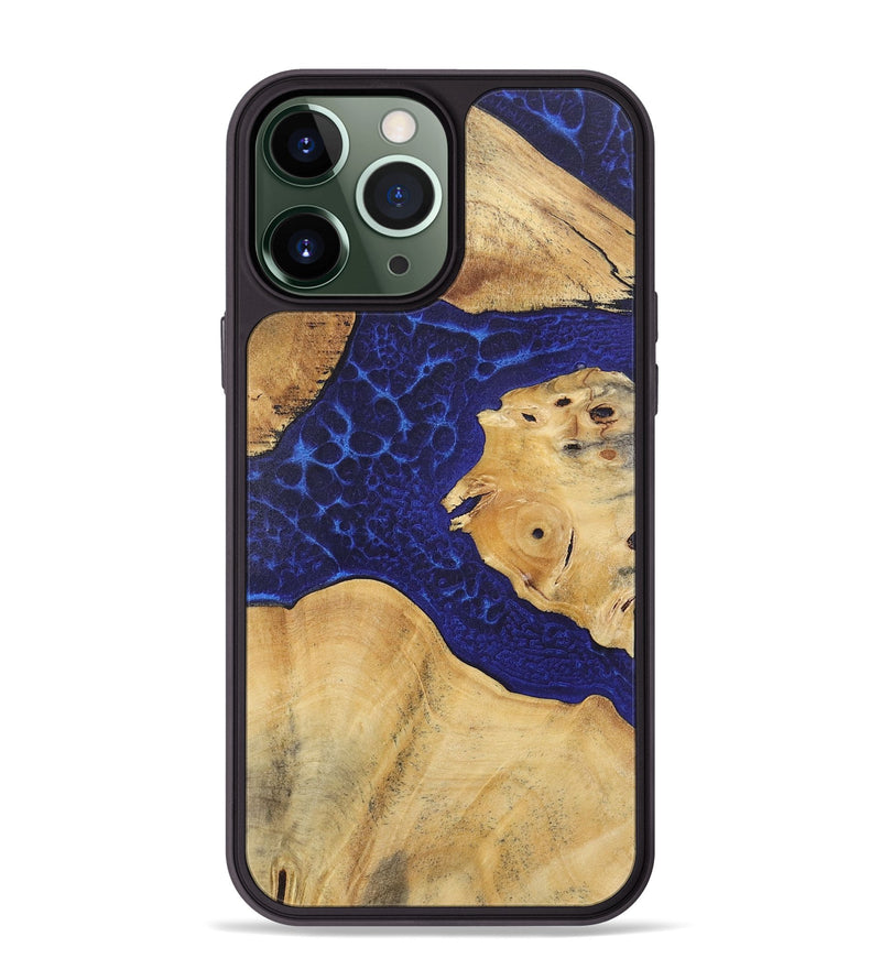 iPhone 13 Pro Max Wood+Resin Phone Case - Karissa (Static, 719757)