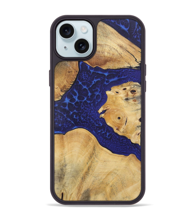 iPhone 15 Plus Wood+Resin Phone Case - Karissa (Static, 719757)