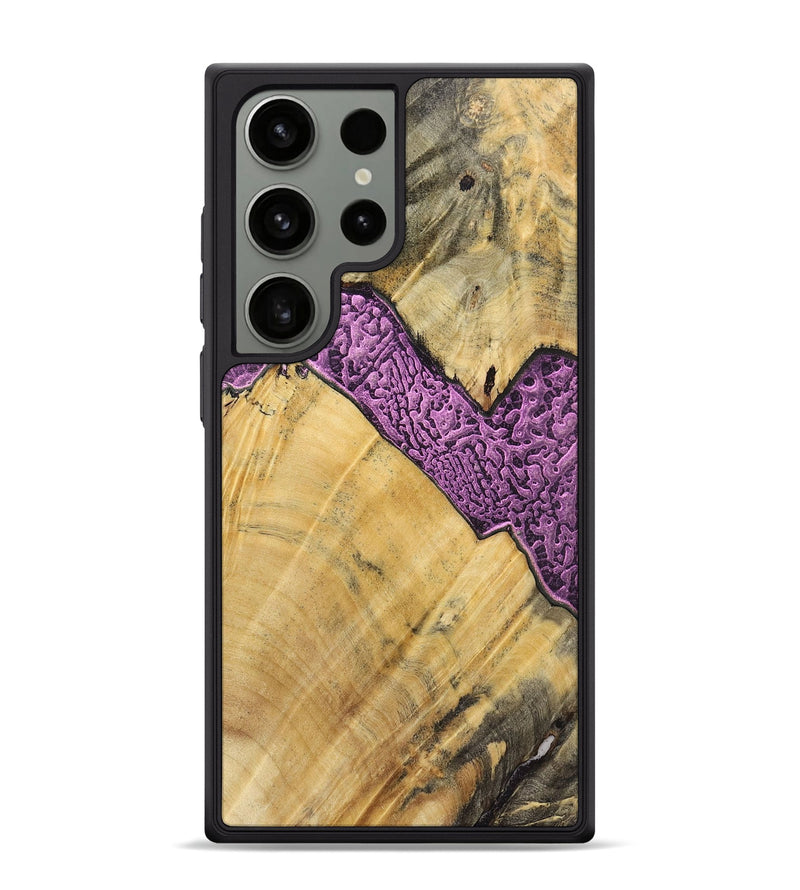 Galaxy S24 Ultra Wood+Resin Phone Case - Paige (Static, 719758)