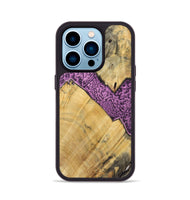 iPhone 14 Pro Wood+Resin Phone Case - Paige (Static, 719758)