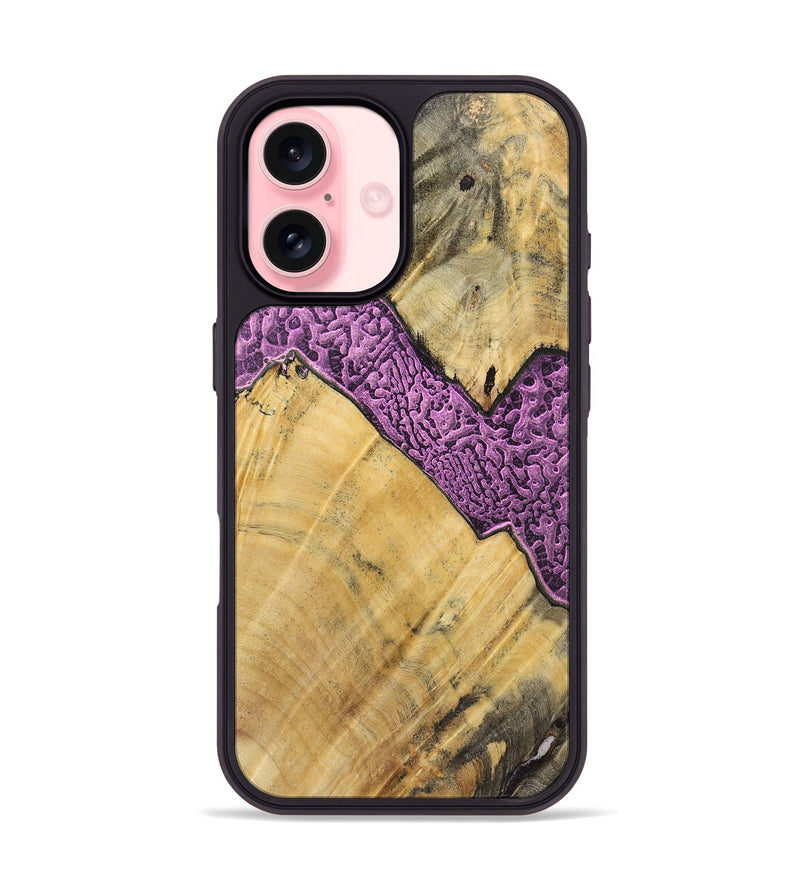 iPhone 16 Wood+Resin Phone Case - Paige (Static, 719758)