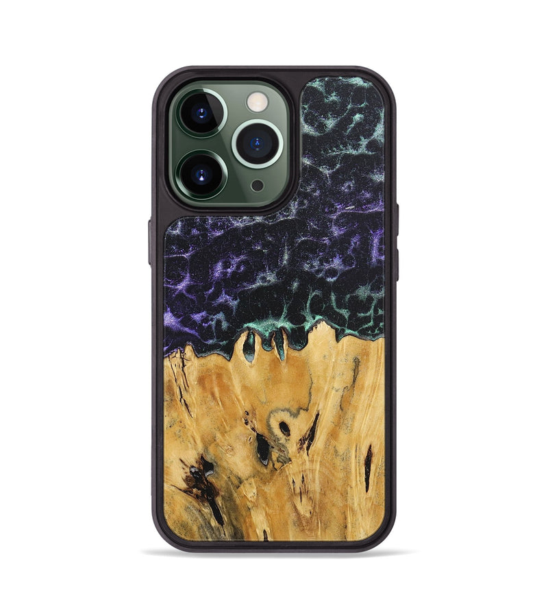 iPhone 13 Pro Wood+Resin Phone Case - Lottie (Static, 719764)