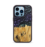 iPhone 14 Pro Wood+Resin Phone Case - Lottie (Static, 719764)