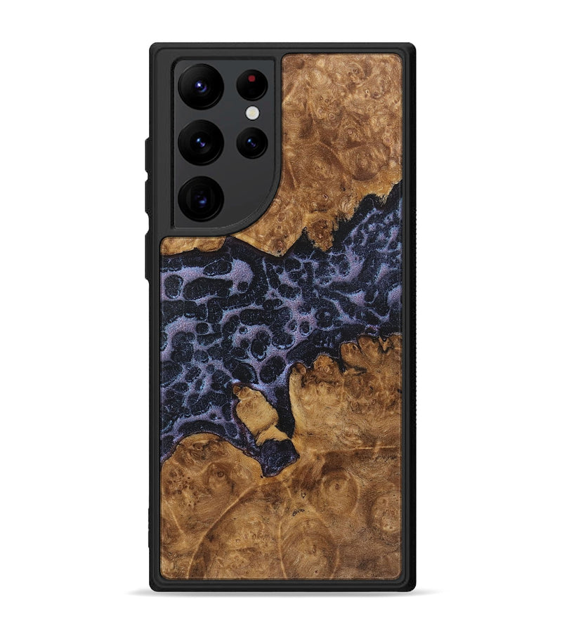 Galaxy S22 Ultra Wood+Resin Phone Case - Jeffery (Static, 719767)