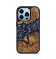 iPhone 14 Pro Wood+Resin Phone Case - Jeffery (Static, 719767)