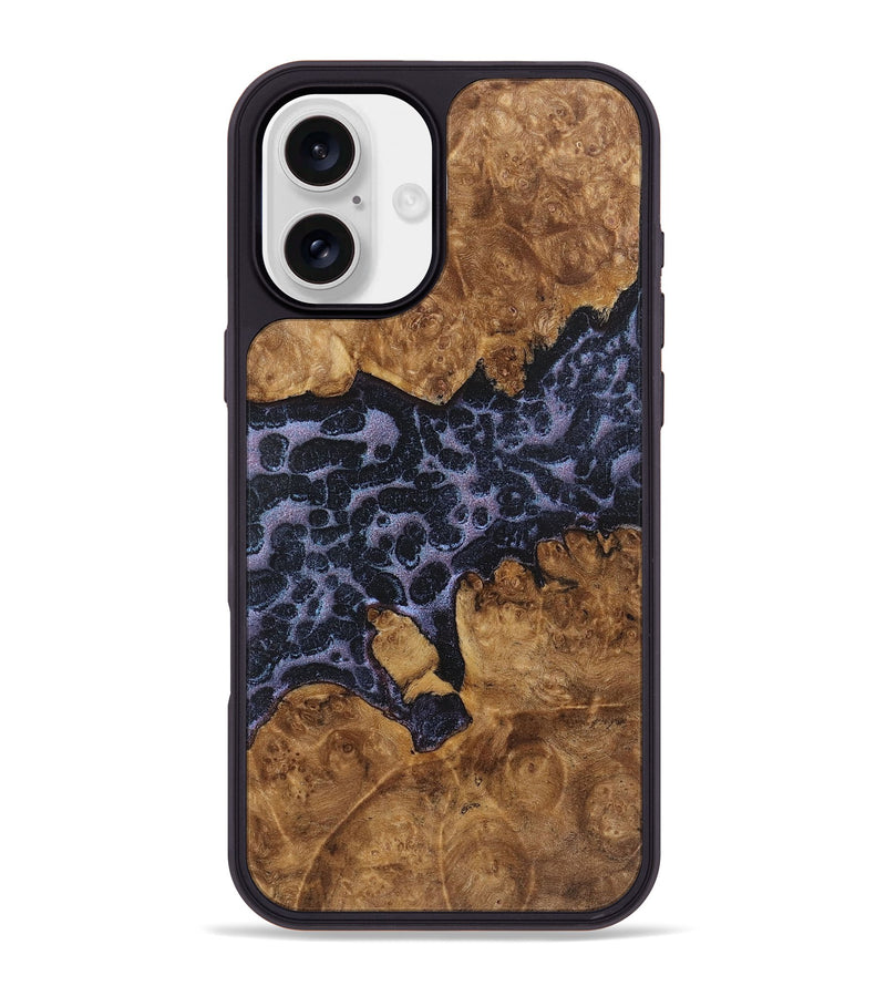 iPhone 16 Plus Wood+Resin Phone Case - Jeffery (Static, 719767)