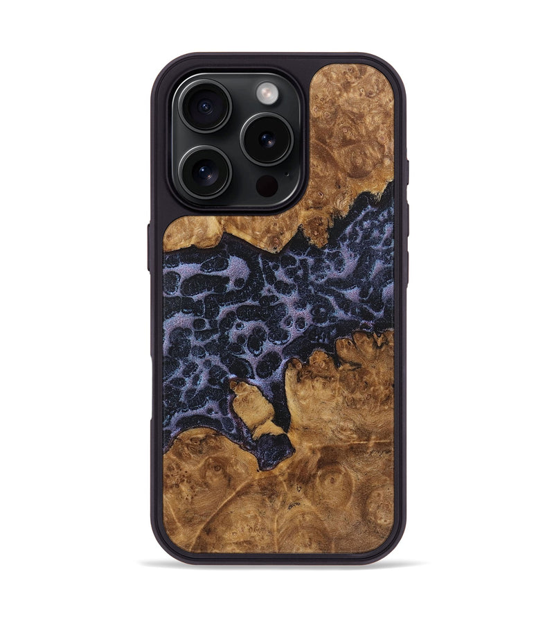 iPhone 16 Pro Wood+Resin Phone Case - Jeffery (Static, 719767)