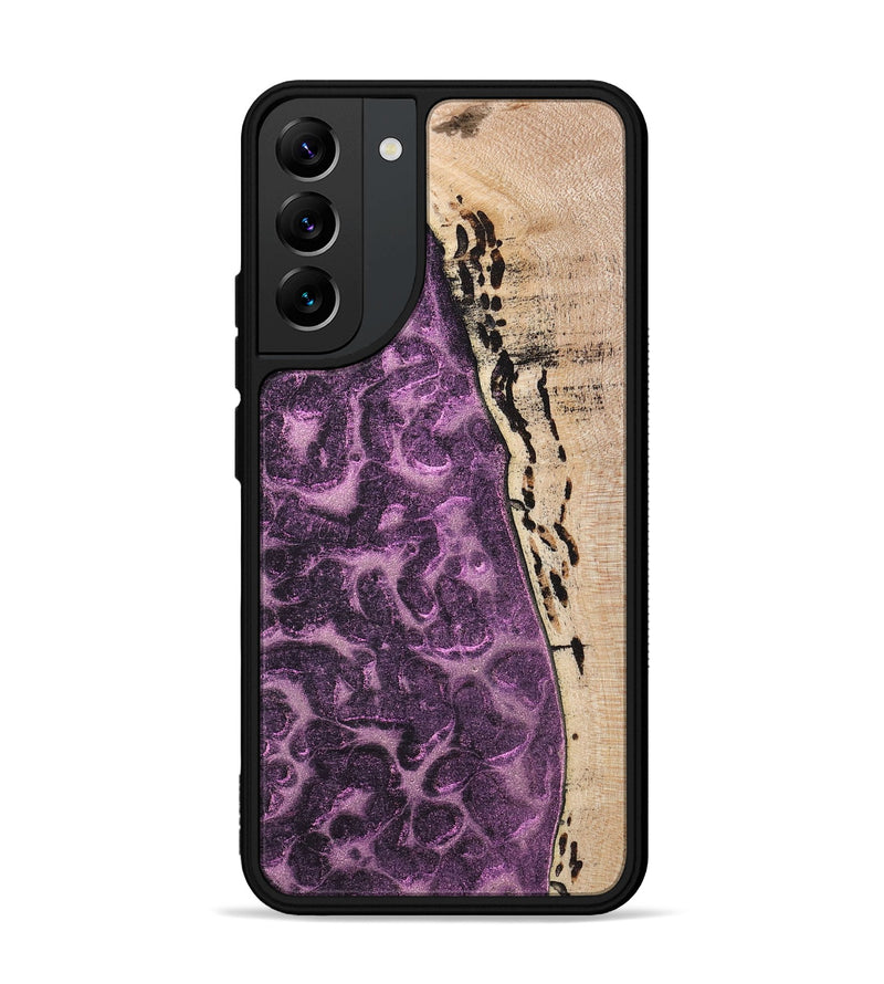 Galaxy S22 Plus Wood+Resin Phone Case - Xavier (Static, 719769)