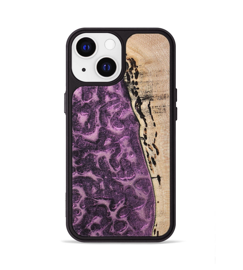 iPhone 13 Wood+Resin Phone Case - Xavier (Static, 719769)