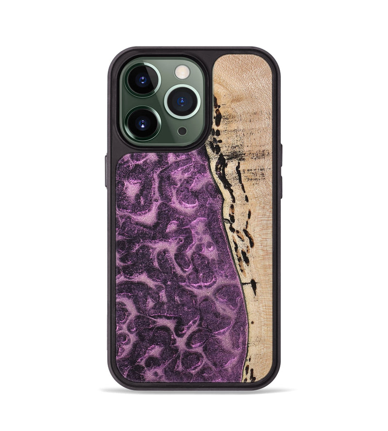 iPhone 13 Pro Wood+Resin Phone Case - Xavier (Static, 719769)