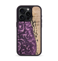 iPhone 15 Pro Wood+Resin Phone Case - Xavier (Static, 719769)