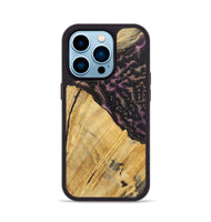 iPhone 14 Pro Wood+Resin Phone Case - Luciana (Static, 719776)