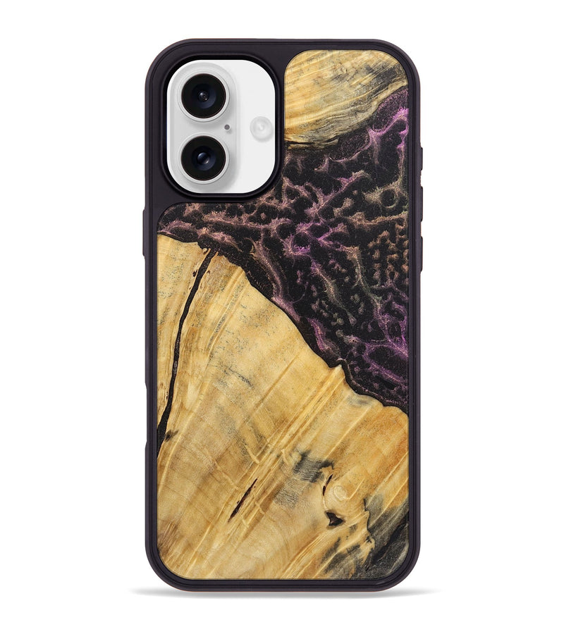 iPhone 16 Plus Wood+Resin Phone Case - Luciana (Static, 719776)