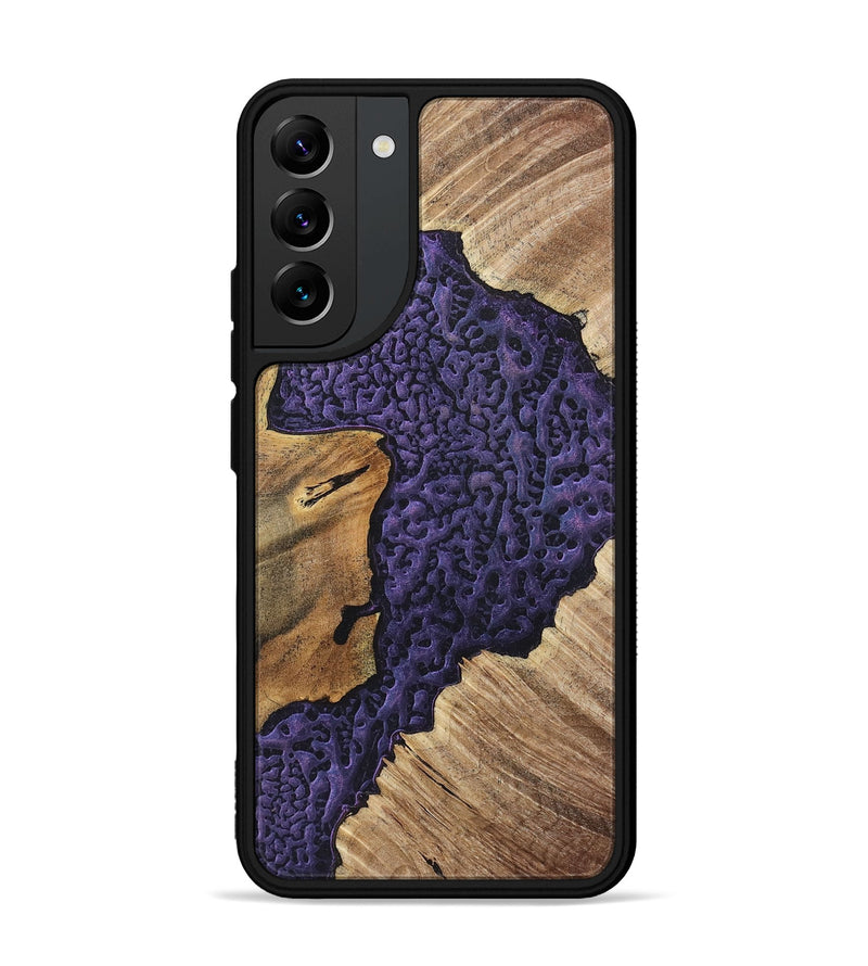 Galaxy S22 Plus Wood+Resin Phone Case - Destinee (Static, 719777)