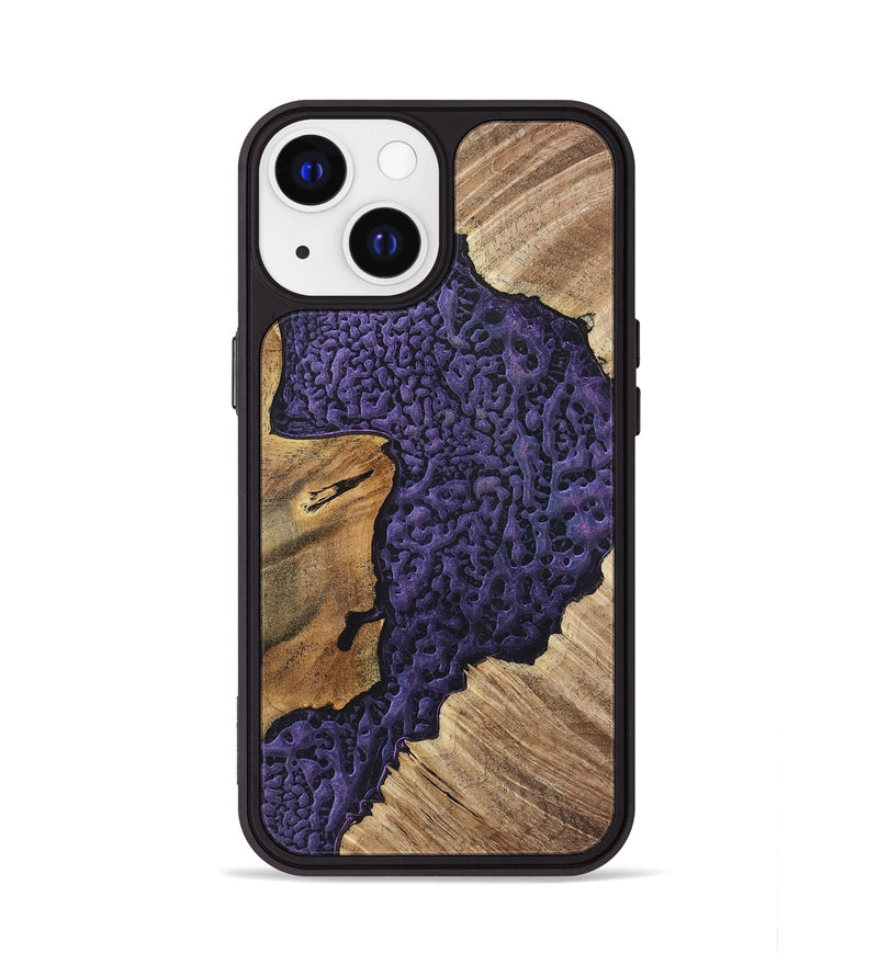 iPhone 13 Wood+Resin Phone Case - Destinee (Static, 719777)