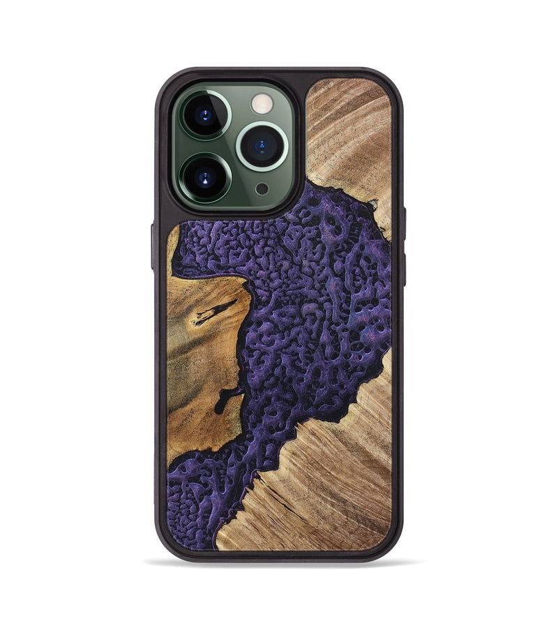 iPhone 13 Pro Wood+Resin Phone Case - Destinee (Static, 719777)