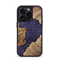 iPhone 15 Pro Wood+Resin Phone Case - Destinee (Static, 719777)