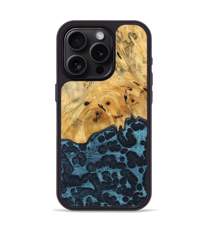 iPhone 15 Pro Wood+Resin Phone Case - Gretchen (Static, 719782)