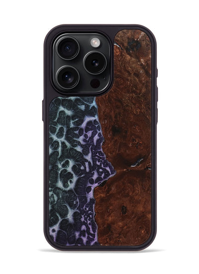 iPhone 15 Pro Wood+Resin Phone Case - Wynter (Static, 719784)