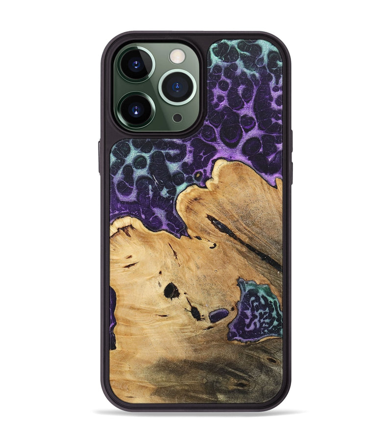 iPhone 13 Pro Max Wood+Resin Phone Case - Lula (Static, 719785)