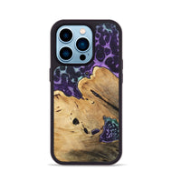 iPhone 14 Pro Wood+Resin Phone Case - Lula (Static, 719785)