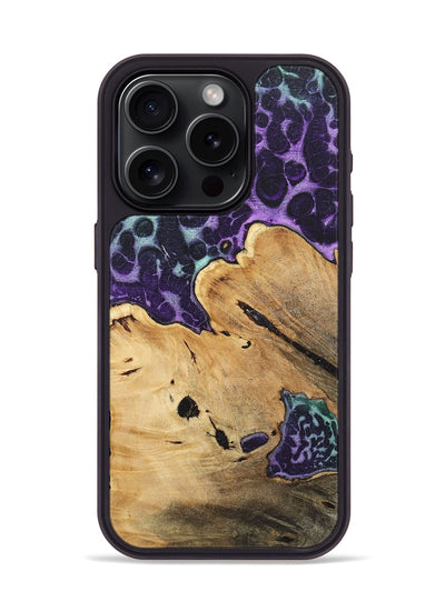 iPhone 15 Pro Wood+Resin Phone Case - Lula (Static, 719785)